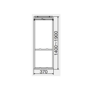 ルームエアコン 別売り品 コロナ WT-9 テラス窓用標準取付枠 冷房専用シリーズ用｜まいどDIY