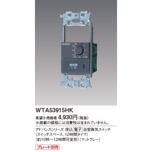 Panasonic（パナソニック） 電設資材 WTK2604 トイレ天井取付 熱線