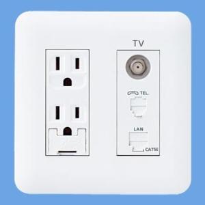 Panasonic（パナソニック） 電設資材 WTF34373W 埋込マルチメディア