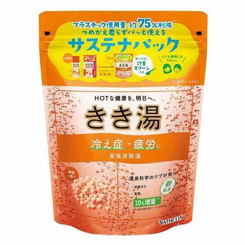 【バスクリン】きき湯 食塩炭酸湯 潮騒の香り (360g)(医薬部外品)