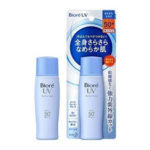 花王　ビオレＵＶさらさらパーフェクトミルク SPF50＋　40ml【顔・からだ用日やけ止め】｜maido-drug