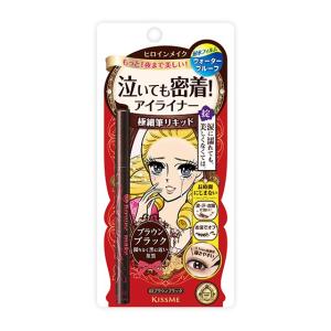 キスミー　ヒロインメイク　スムースリッキドアイライナー　スーパーキープ　03 ブラウンブラック