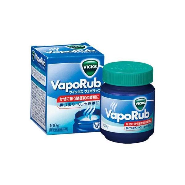 【大正製薬】ヴィックス ヴェポラップ（100g）（指定医薬部外品）