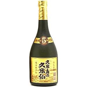 久米島の久米仙　４０°ブラック５年７２０ＭＬ｜maido-imai