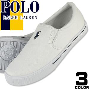 ポロ ラルフローレン POLO RALPH LAUREN スニーカー スリッポン カーヴァー ツイン ゴアライト レディース 軽量 白 黒 ホワイト ブラック ネイビー｜maido-selection