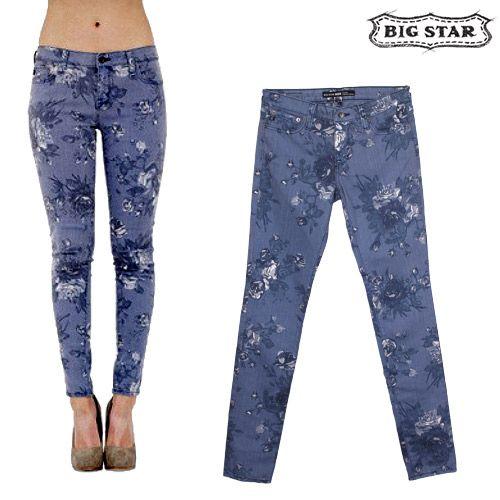 ビッグスター BIG STAR デニムパンツ ボトムス スキニーパンツ レディース ストレッチ 細見...