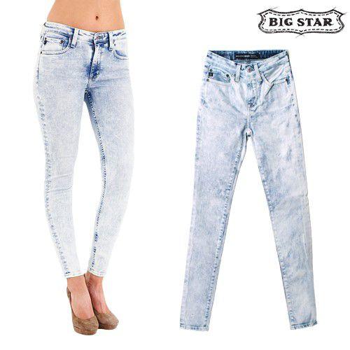 ビッグスター BIG STAR デニムパンツ ボトムス スキニーパンツ レディース ストレッチ 細見...