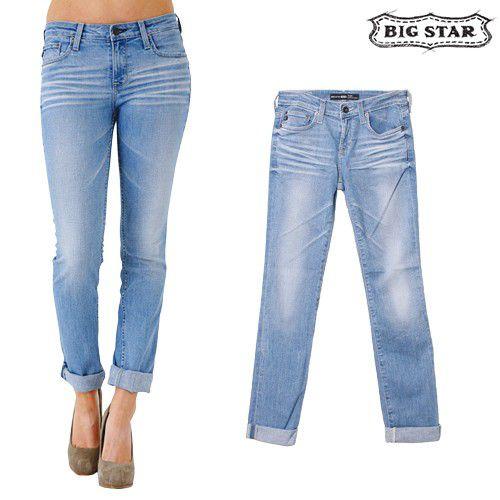 ビッグスター BIG STAR デニムパンツ ボーイズデニム ボトムス ストレートデニム レディース...