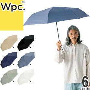 Wpc. 傘 日傘 折りたたみ傘 AUTOMATIC FOLDING UMBRELLA メンズ レディース 自動開閉 晴雨兼用 UVカット 撥水 防水 軽量 大きい コンパクト 無地