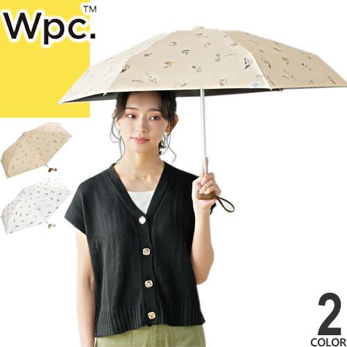 Wpc. 日傘 折りたたみ傘 傘 沖昌之 アンブレにゃん レディース 晴雨兼用 軽量 完全遮光 uv...