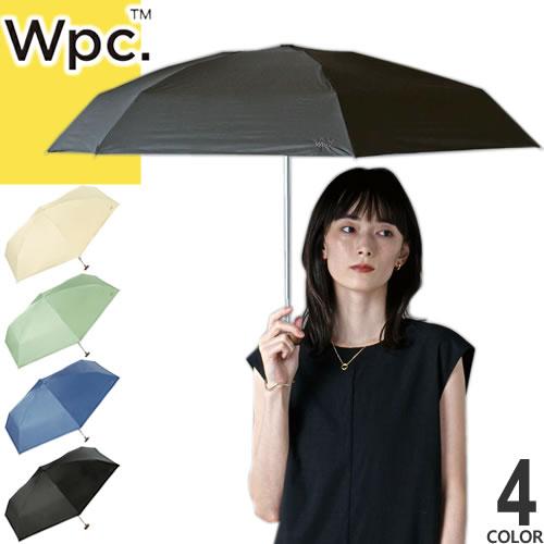 Wpc. 日傘 折りたたみ傘 傘 ノーブルベーシック ミニ レディース 晴雨兼用 軽量 完全遮光 u...