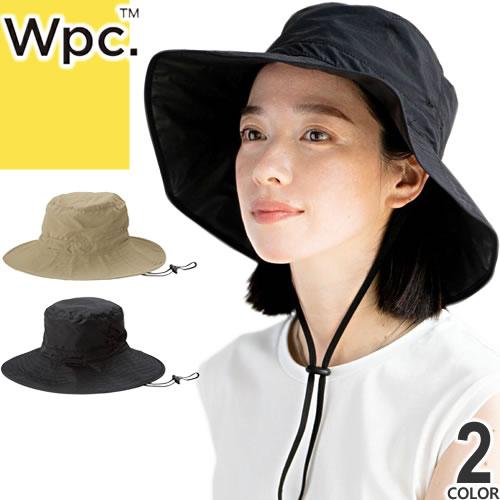 wpc w.p.c 帽子 サファリハット レディース UVカット 撥水 遮光 パッカブル 大きいサイ...