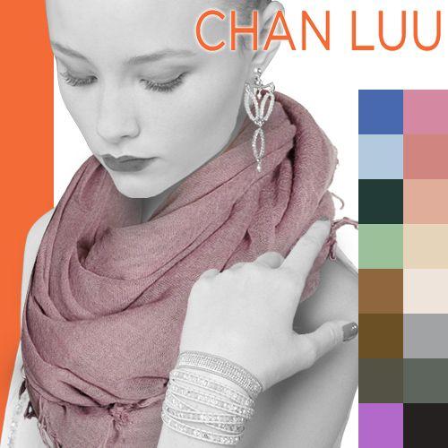 チャンルー CHAN LUU ストール カシミア アンド シルク スカーフ