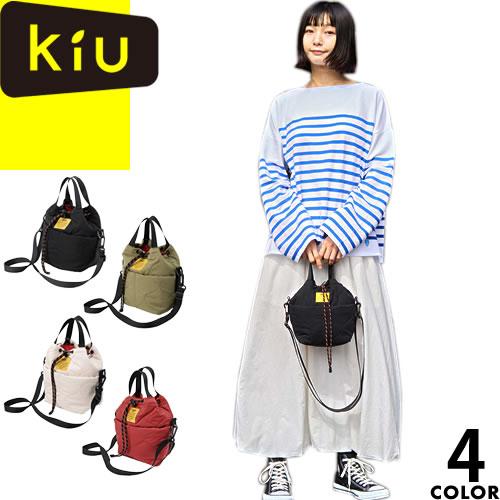kiu キウ バッグ ショルダーバッグ ハンドバッグ 巾着バッグ パデッドポケッタフルミニバッグ K...