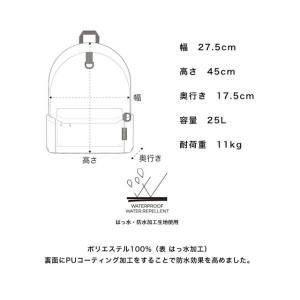 kiu キウ バッグ リュック デイバックパッ...の詳細画像4