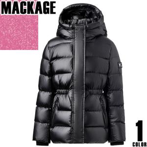 美品マッカージュ MACKAGE コート　PATSY ブラック M Mackage マッカージュ MACKAGE ダウンジャケット ダウンコート