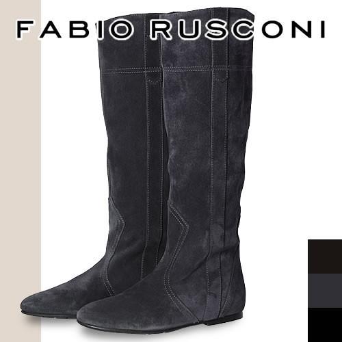 Fabio Rusconi ファビオルスコーニ ブーツ 本革 ブーツ レディース 正規品
