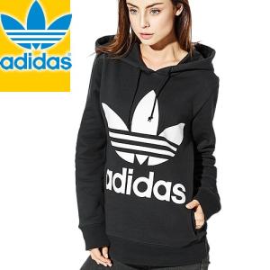 アディダス パーカー レディース スウェット 大きめ おしゃれ ブランド 黒 ブラック 薄手 裏起毛 オリジナルス Adidas Originals Trefoil W Hoodie Ce2408 131 021 Mss 通販 Yahoo ショッピング
