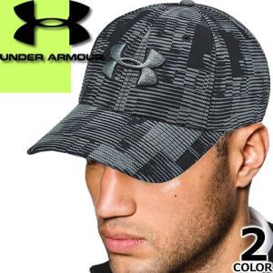 アンダーアーマー UNDER ARMOUR キャップ メンズ 帽子 スポーツキャップ メッシュ ランニング ゴルフ 大きいサイズ 黒 ブラック 1305038
