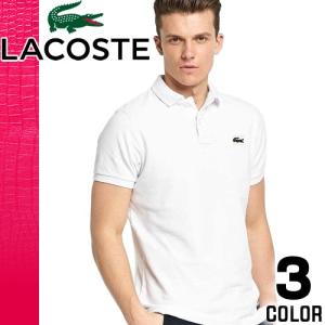 ラコステ LACOSTE ポロシャツ メンズ 半袖 L1212 ブランド おしゃれ 鹿の子 ゴルフ 大きいサイズ 白 黒 スポーツ CLASSIC PIQUE