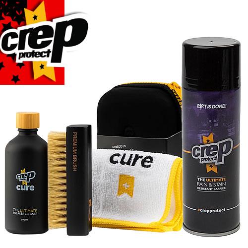 クレップ プロテクト 防水スプレー 200ml シューケアキット シューズ専用洗剤 ブラシ クロス ...