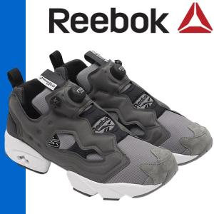 リーボック Reebok スニーカー ポンプ ポンプフューリー テック メンズ  シューズ ローカット 靴 紐なしスニーカー おしゃれ 黒 ブラッINSTAPUMP FURY TECH｜maido-selection