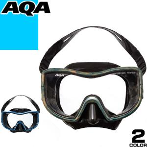 AQA エーキューエー シュノーケルマスク ゴーグル メビウスライト KM-1035H メンズ 男性 大人用 ダイビングマスク 水中メガネ