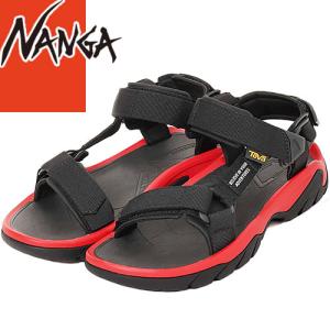 ナンガ テバ NANGA×TEVA コラボ サンダル スポーツサンダル ビーチサンダル メンズ おしゃれ アウトドア キャンプ 大きいサイズ ブランド 黒 ブラック