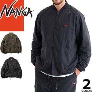 ナンガ NANGA リブカラーコーチジャケット ブルゾン