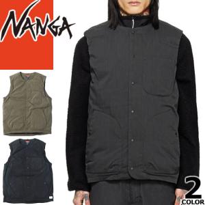 NANGA（ナンガ） TAKIBI RIPSTOP INNER DOWN VEST (MEN) BLK M