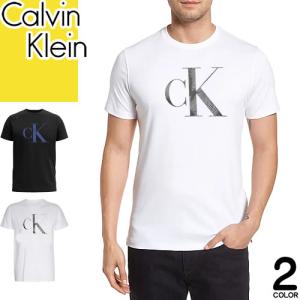 【新品】カルバンクライン Tシャツ CKロゴ 白 S Calvin Klein（カルバン・クライン） tシャツ CK ロゴ ボクシーTシャツ
