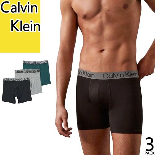 カルバンクライン Calvin Klein ボクサーパンツ アンダーウエア 下着 3枚セット メンズ...