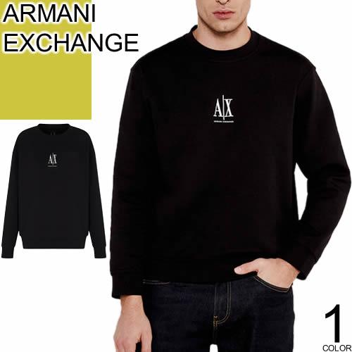 アルマーニ エクスチェンジ ARMANI EXCHANGE トレーナー スウェット メンズ ロゴ 刺...