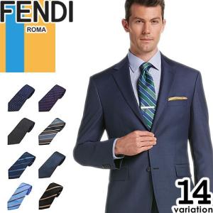 フェンディ Fendi ネクタイ ブランド シルク メンズ ストライプ
