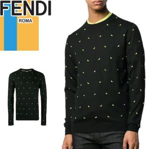 FENDI（フェンディ） メンズ ニット クルーネックセーター マルチ