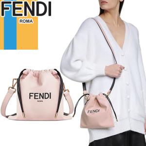 フェンディ FENDI バッグ 新作 ショルダーバッグ パック スリムクラッチ スモール レディース 巾着バッグ 斜めがけ 革 ブランド 小さめ 軽い ピンク｜maido-selection