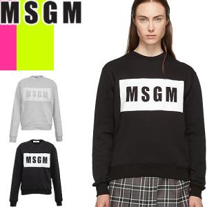 美品　MSGM ブラック ロゴスウェット　s msgm-009_01.jpg