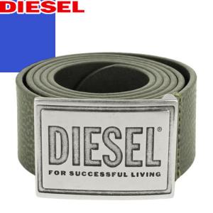 ディーゼル DIESEL ベルト メンズ ロゴ メタルプレート レザー 本革 カジュアル 大きいサイズ ブランド プレゼント 黒 ブラック｜maido-selection