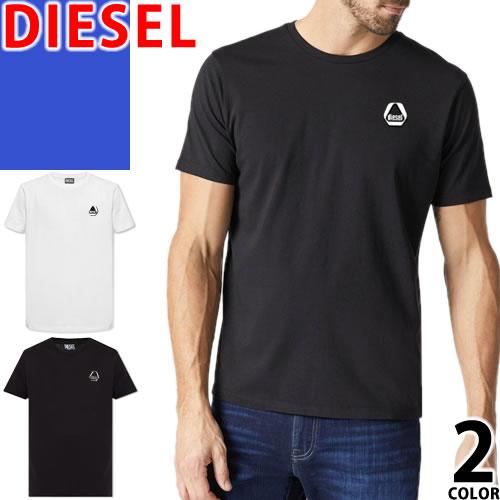 ディーゼル DIESEL Tシャツ A16859 メンズ 半袖 クルーネック 丸首 ロゴ ワンポイン...