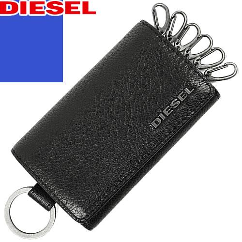 ディーゼル DIESEL キーケース キーリング付き 6連 メンズ レディース ロゴ レザー 本革 ...