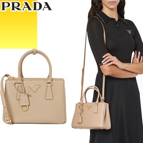 プラダ PRADA バッグ ハンドバッグ トートバッグ ショルダーバッグ ガレリア レディース レザ...