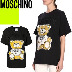 モスキーノ MOSCHINO テティベア Tシャツ レディース 半袖 くま ロゴT
