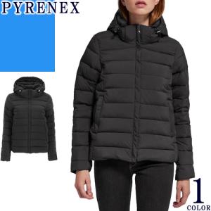 ピレネックス スプートニック ダウン ダウンジャケット ブルゾン アウター レディース フード付き 軽量 撥水 防寒 通勤 通学 大きいサイズ ブランド 黒 ブラック｜MSS