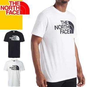 ノースフェイス THE NORTH FACE Tシャツ 半袖 クルーネック 丸首 メンズ ハーフドーム ロゴ コットン 大きいサイズ ブランド 黒 白 ブラック ホワイト｜maido-selection