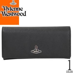 ヴィヴィアンウエストウッド ヴィヴィアン Vivienne Westwood 財布 長財布 レディース ブランド かぶせ 革 レザー ブランド 黒 ブラック 51040027 40565｜maido-selection