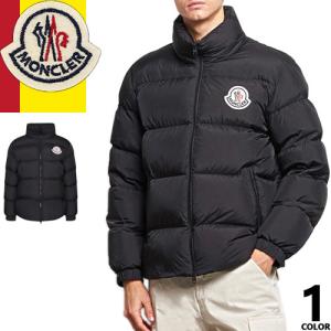 モンクレール MONCLER ダウン ダウンジャケット シタラ CITALA メンズ アウター フードなし ロゴパッチ ブランド 大きいサイズ 軽量 暖かい 黒 ブラック｜maido-selection