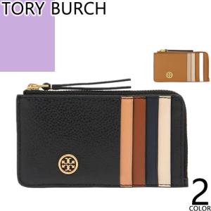 トリーバーチ TORY BURCH 財布 三つ折り財布 折財布 ロビンソン トリフォード ミニ ウォレット レディース 小銭入れ付き ブランド 小さめ 本革 黒 ブラック｜maido-selection