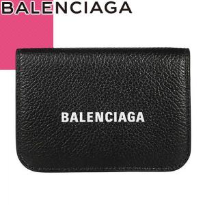 バレンシアガ BALENCIAGA 財布 三つ折り財布 ミニ財布 小銭入れあり レディース メンズ レザー 本革 ブランド プレゼント 黒 ブラック