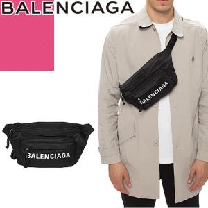 バレンシアガ BALENCIAGA バッグ ボディバッグ ウエストポーチ ウエストバッグ ウィール ベルト パック メンズ レディース ブランド 黒 ブラック｜maido-selection