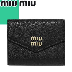miu ミュウミュウ MIUMIU 財布 二つ折り財布 スモール ナッパ miu ミュウミュウ MIUMIU 財布 二つ折り財布 スモール ナッパ